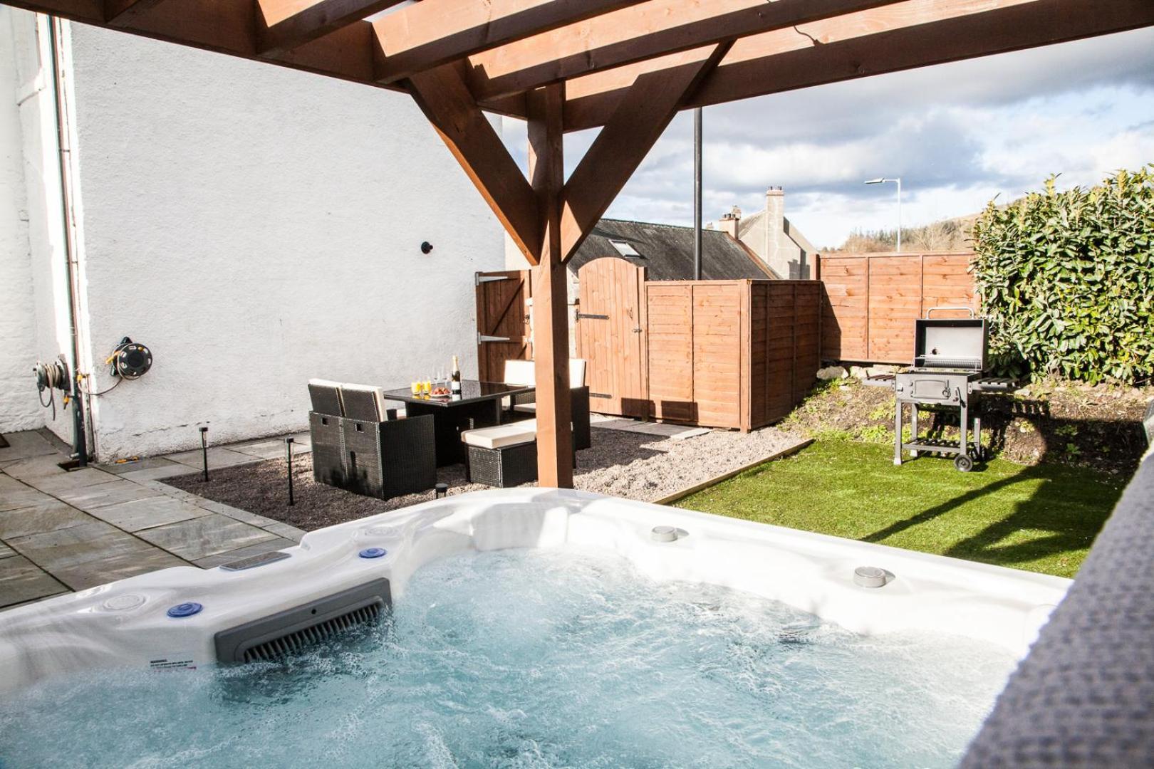 Stunning Scottish Hot Tub Getaway Villa Gatehouse of Fleet Bagian luar foto